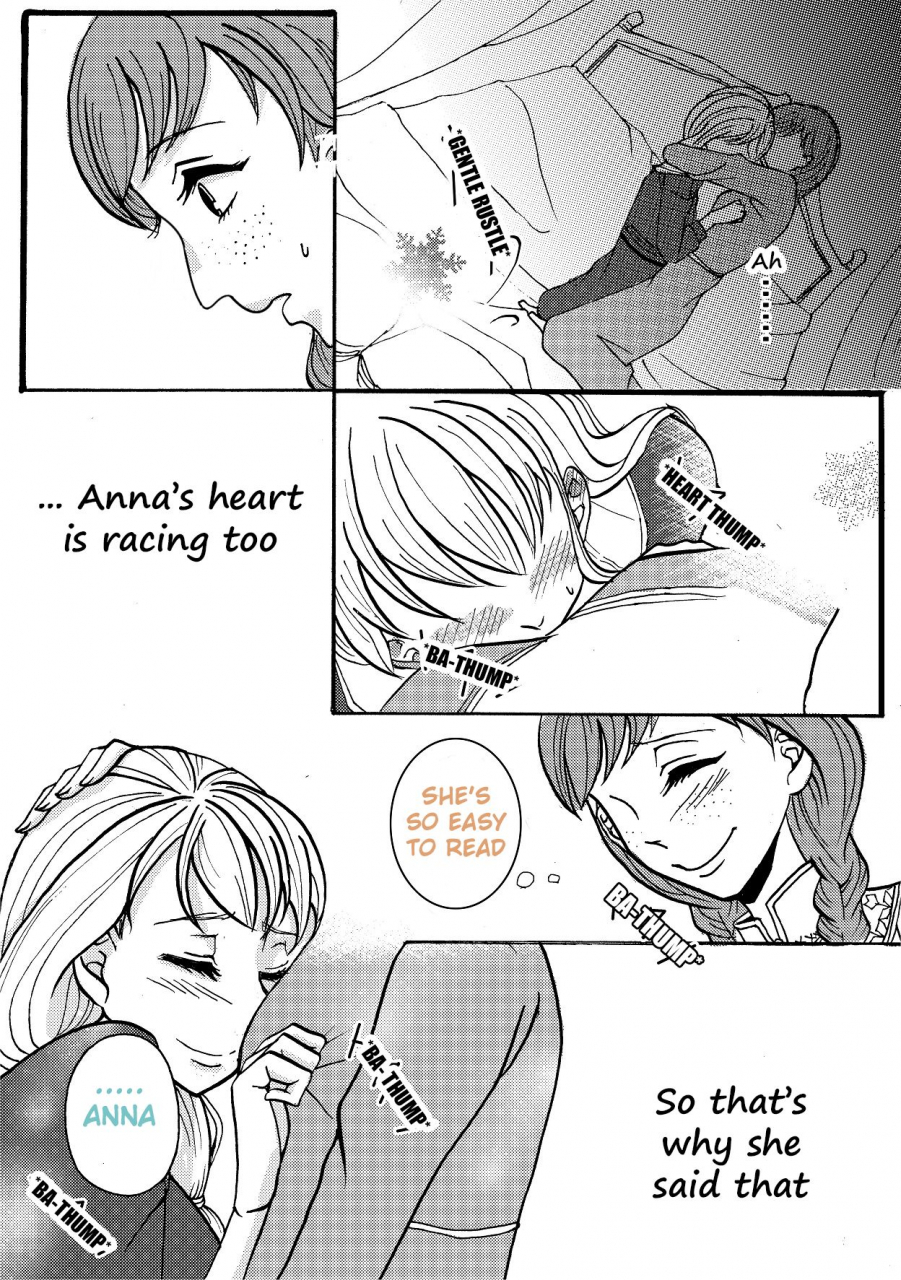 nanchuu-erosada-shiawasena-yuki-daruma-a-happy-snowman-anna-to-yuki-no-joou-frozen-english-pure-heart-digital