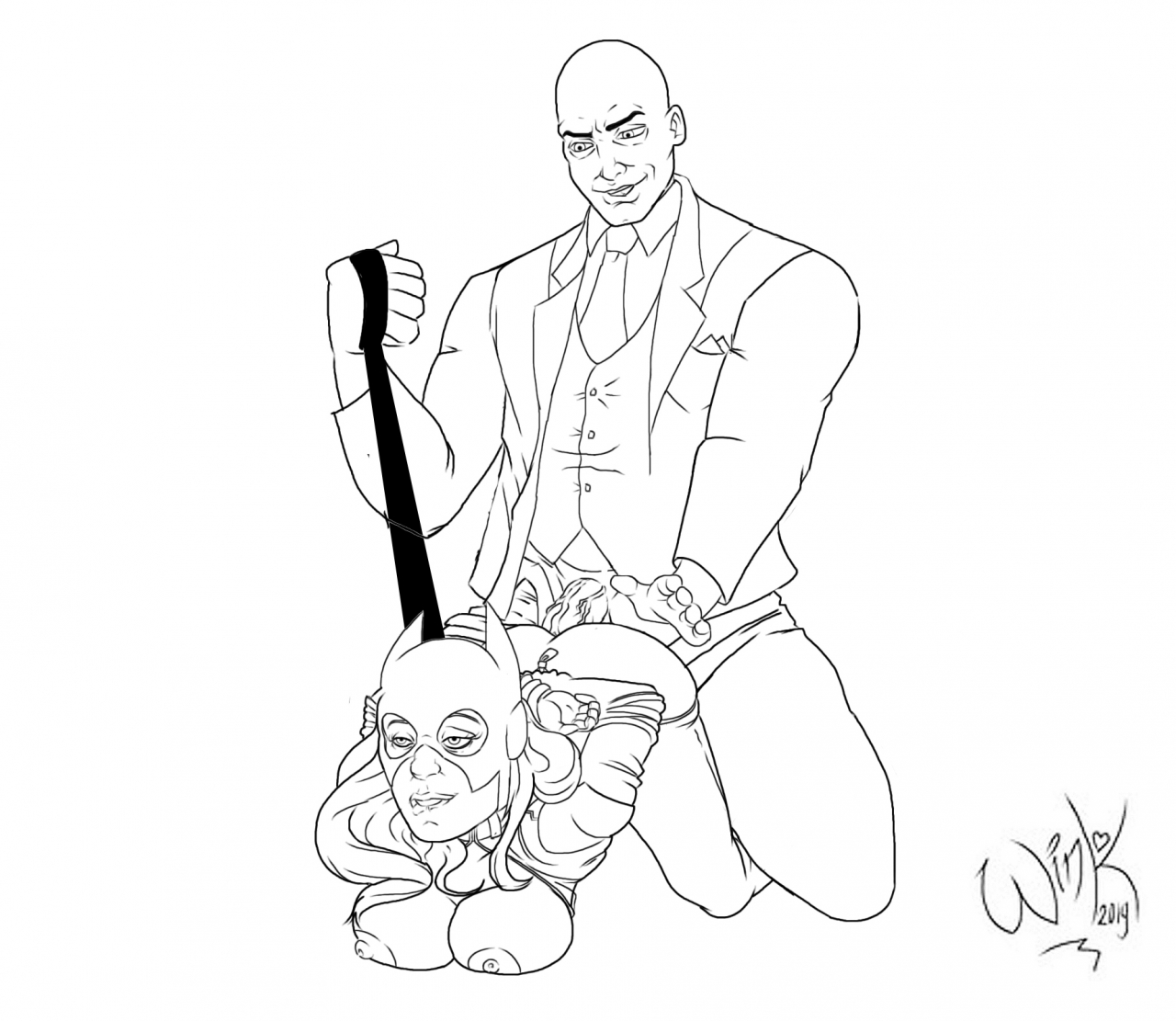 barbara-gordonbatgirllex-luthor