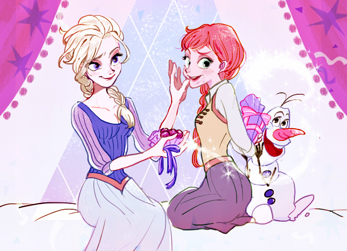 anna-frozenelsa-frozen