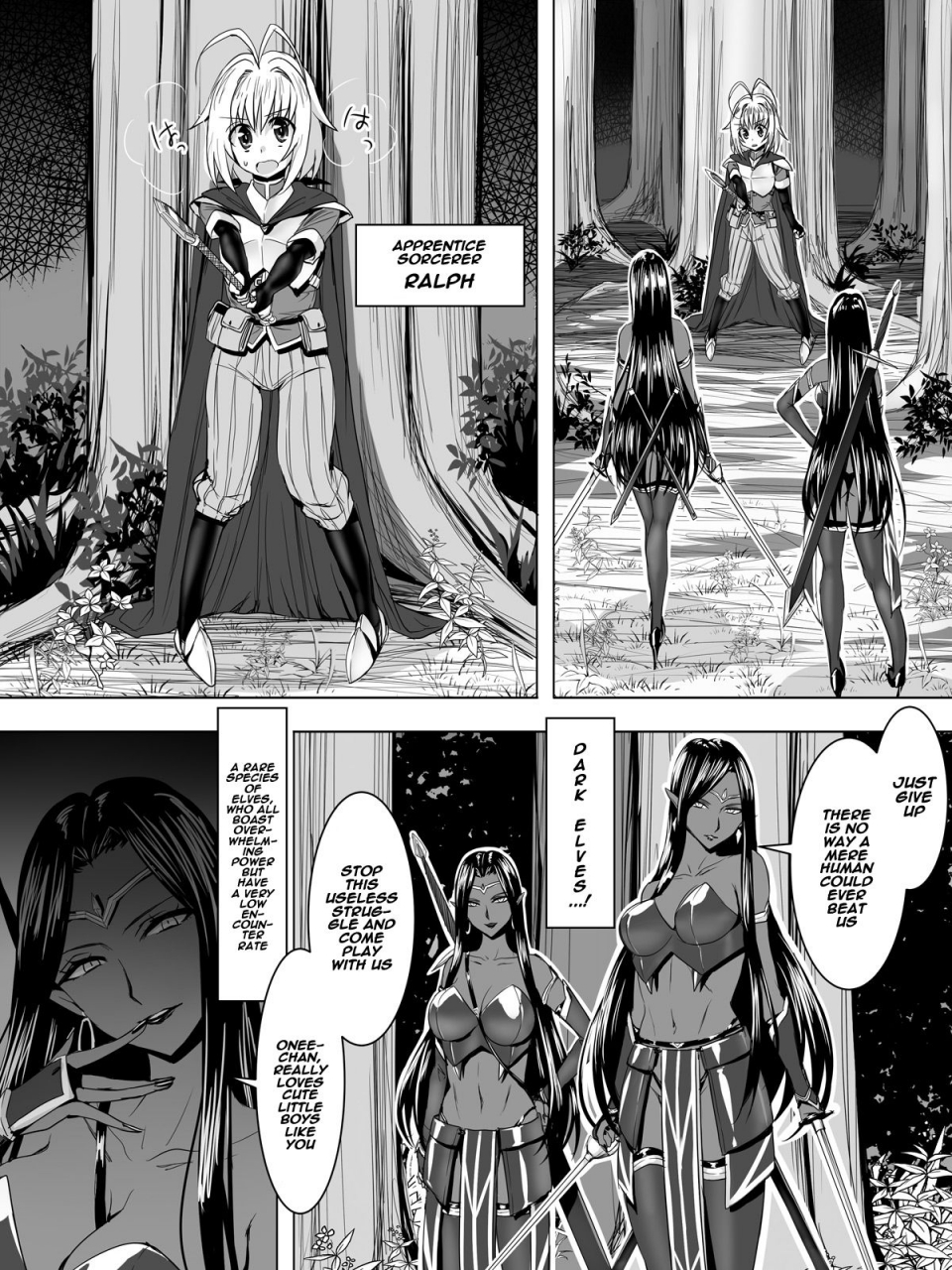 sansui-sen-minarai-mahoutsukai-ga-hatsujouki-no-dark-elf-ni-mori-de-souguu-shite-gyaku-rape-sarechau-ohanashi-an-apprentice-sorcerer-encounters-dark-elves-who-are-in-heat-in-the-forest-and-gets-reverse-raped-english-naxusnl