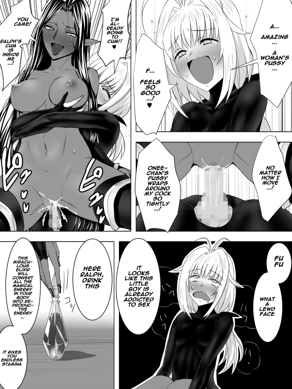 sansui-sen-minarai-mahoutsukai-ga-hatsujouki-no-dark-elf-ni-mori-de-souguu-shite-gyaku-rape-sarechau-ohanashi-an-apprentice-sorcerer-encounters-dark-elves-who-are-in-heat-in-the-forest-and-gets-reverse-raped-english-naxusnl