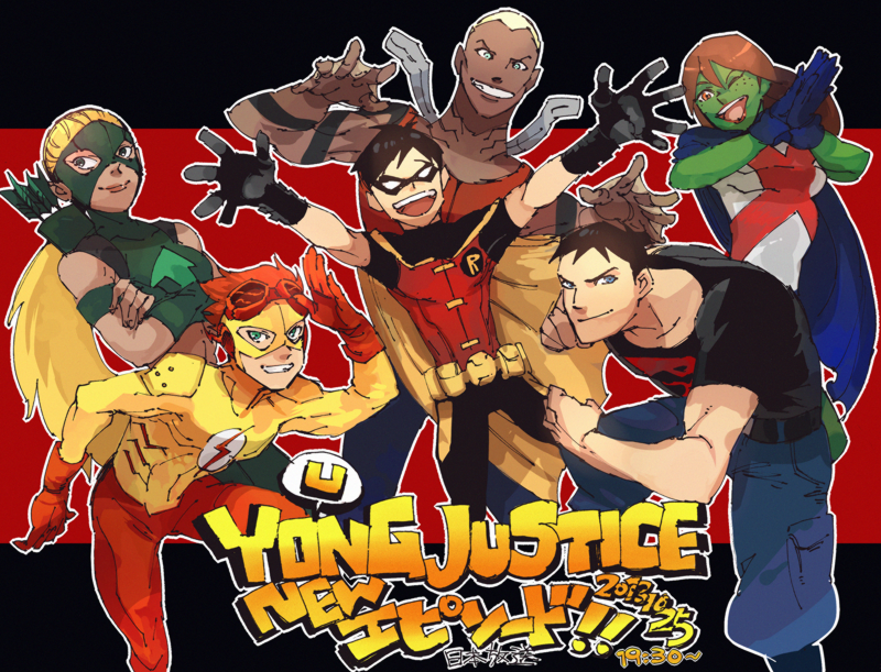 aqua-ladartemis-crockdick-graysonkaldurahmkid-flashmiss-martianrobin-dcsuperboywally-west