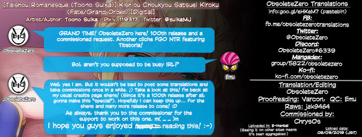 taishou-romanesque-toono-suika-kishiou-choukyou-satsuei-kiroku-fategrand-order-english-obsoletezero-digital