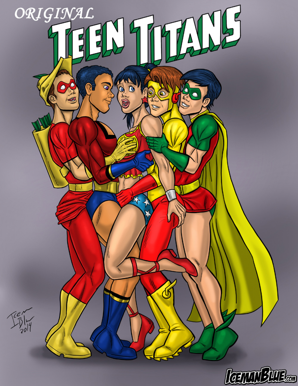 aqualaddick-graysondonna-troykid-flashrobin-dcroy-harperspeedywally-westwonder-girl