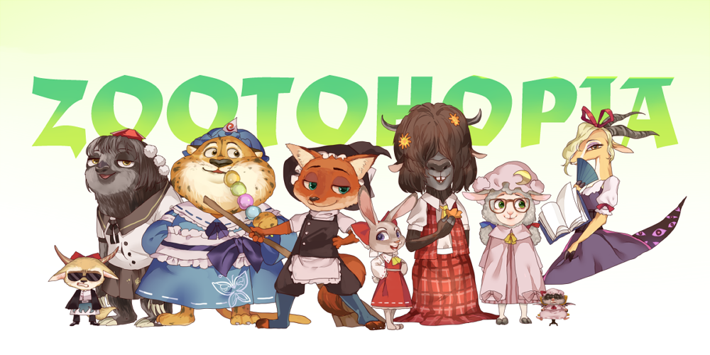 benjamin-clawhauserdawn-bellwetherfinnick-zootopiaflash-zootopiagazelle-zootopiahakurei-reimuibuki-suikajudy-hoppskazami-yuukakirisame-marisanick-wildepatchouli-knowledgeremilia-scarletsaigyouji-yuyukoshameimaru-ayayakumo-yukariyax