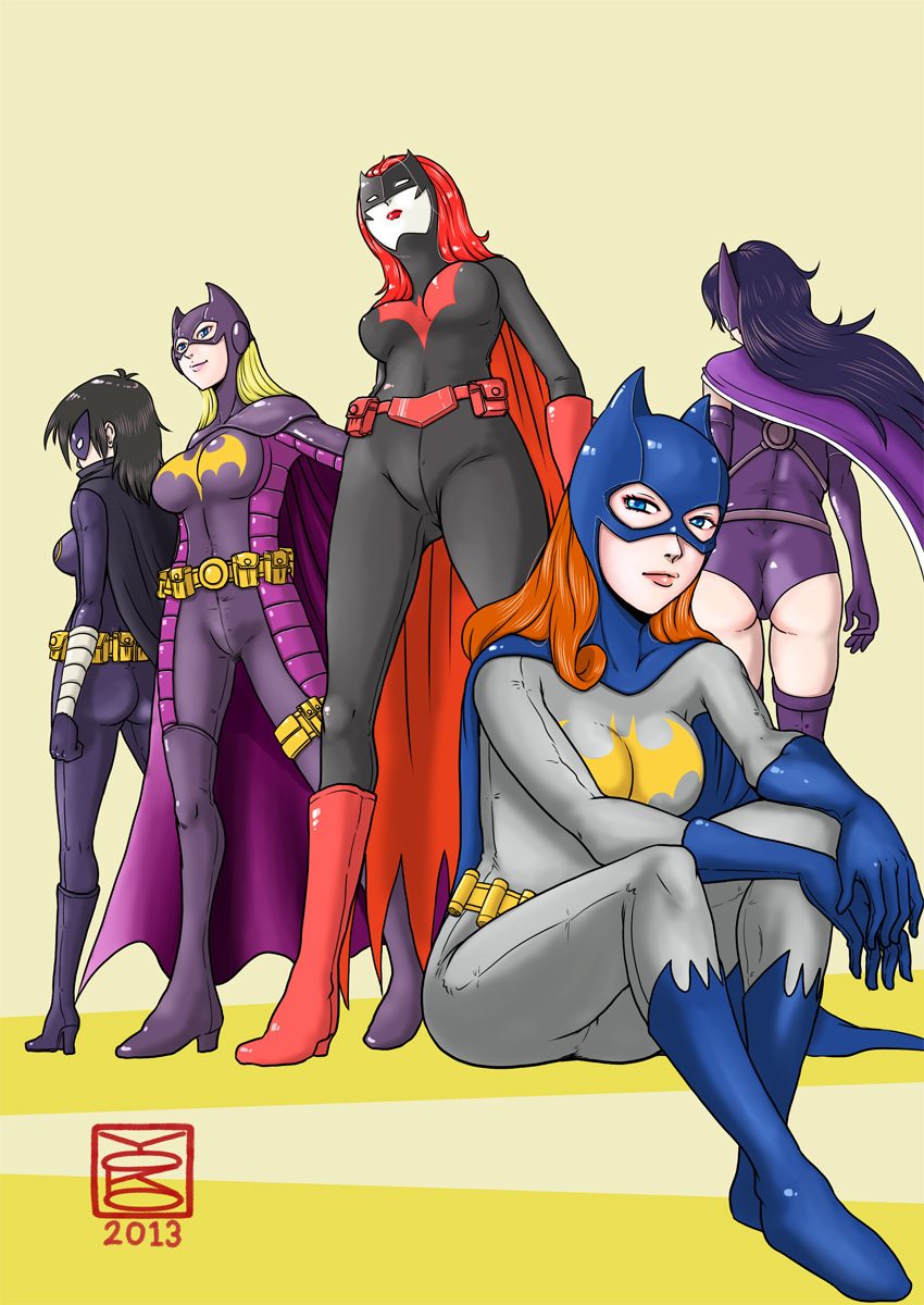 barbara-gordonbatgirlbatwomanblack-batcassandra-cainhelena-bertinellihuntresskate-kanestephanie-brown