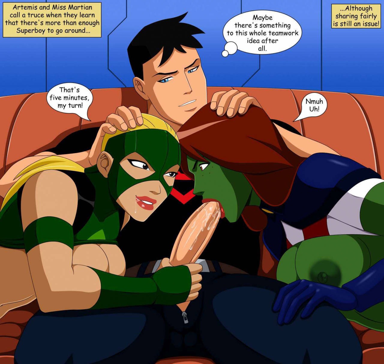 Young Justice Hentai Comic