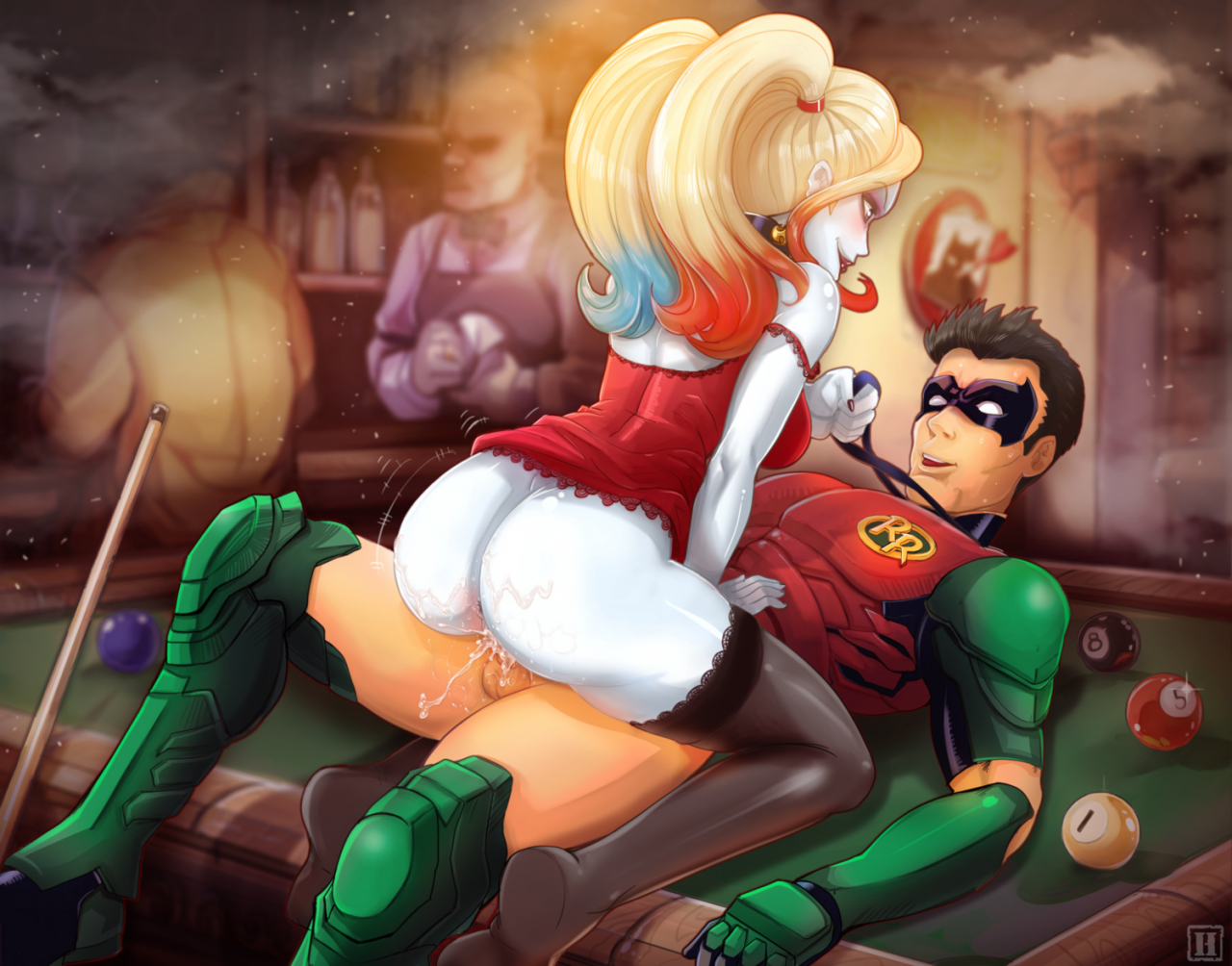 harley-quinnred-robinrobin-dctim-drake