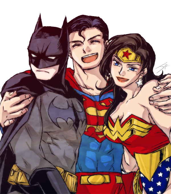 batmanbruce-waynesupermanwonder-woman