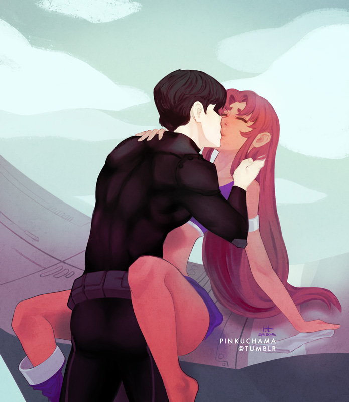 dick-graysonnightwingstarfire