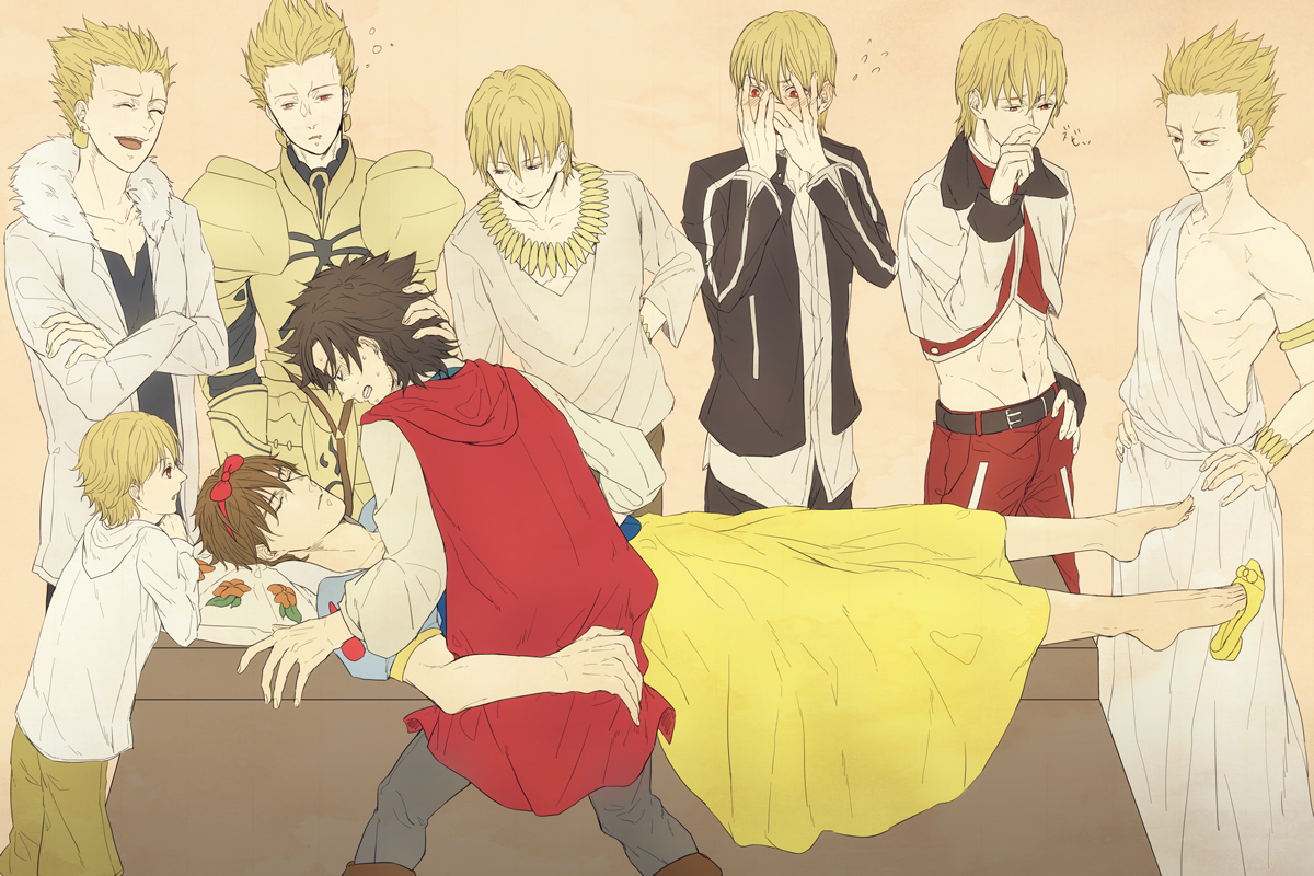child-gilgameshemiya-kiritsugugilgameshkotomine-kireisnow-white-disney