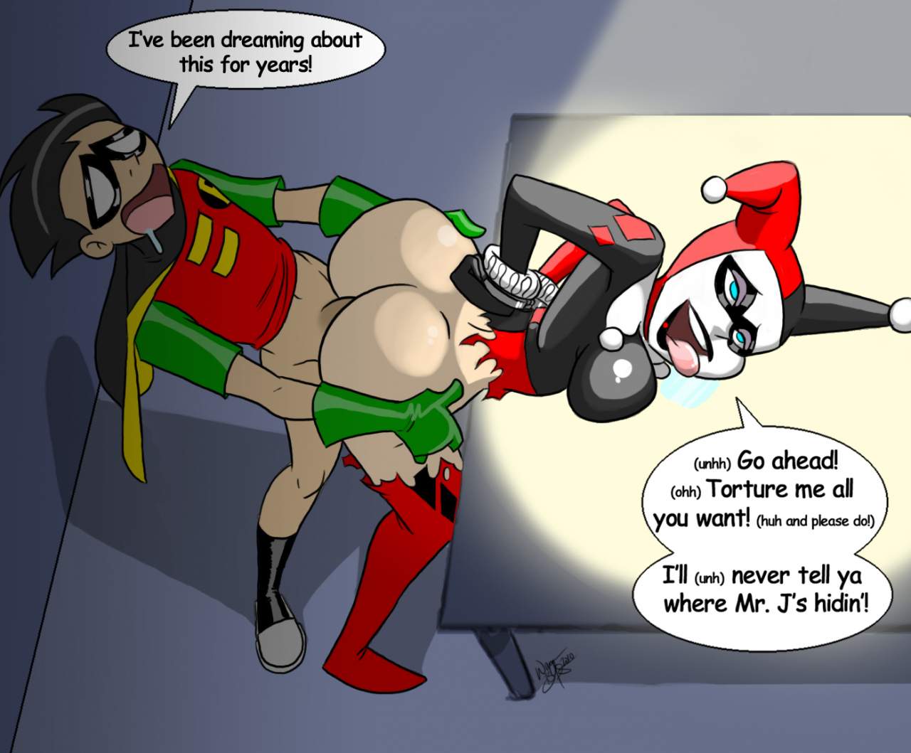 dick-graysonharley-quinnharley-quinn-classicrobin-dc