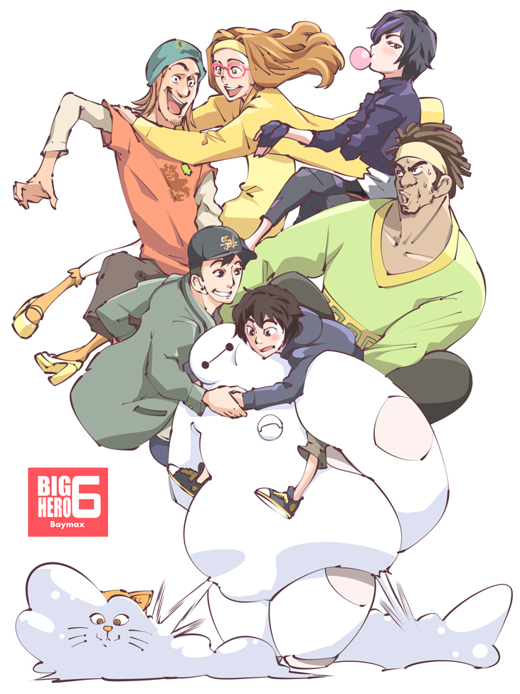 baymaxfrc-big-hero-6gog-tomagohio-hamadahok-lemontadasg-hamadawasabg-no-ginger