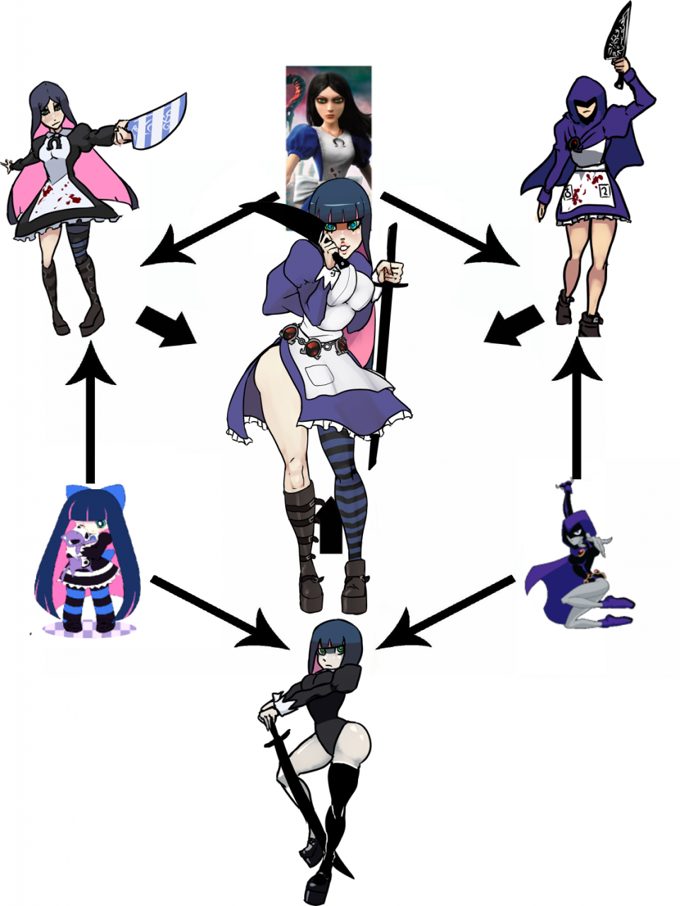 alice-wonderlandalice-liddellraven-dcstocking-psg