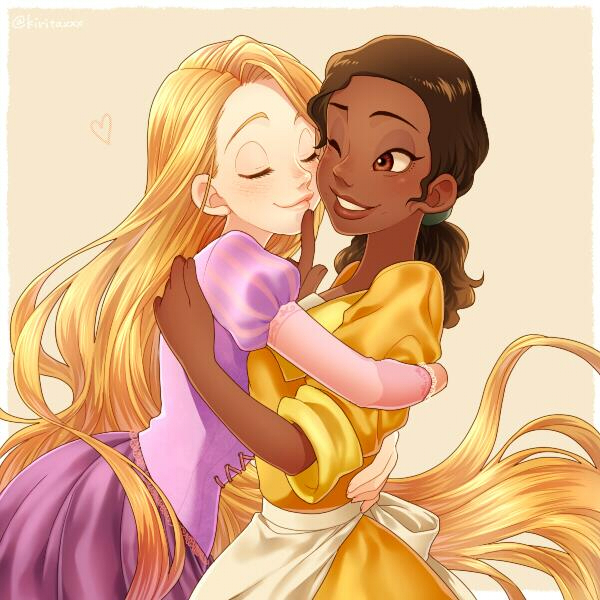 rapunzel-disneytianatiana-the-princess-and-the-frog