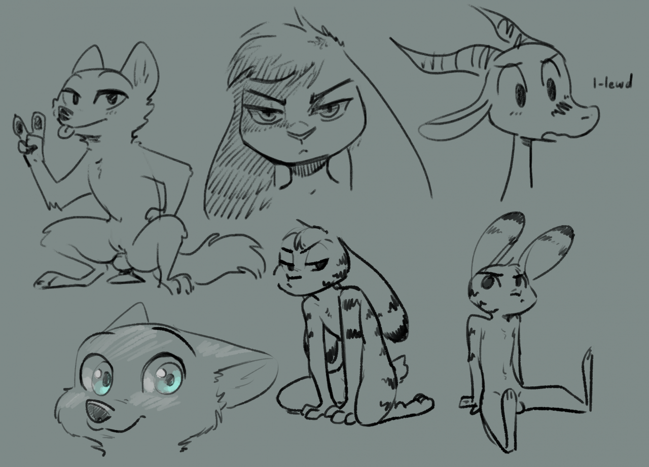 fan-characterjack-savagejudy-hoppsskye-zootopia