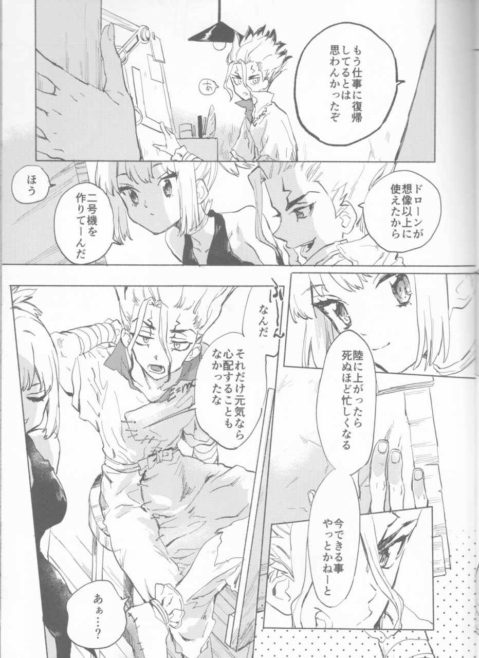 the-rock-tcnc-serizawa-nae-heavenly-lover-dr-stone