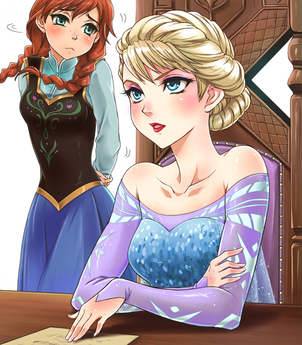 anna-frozenelsa-frozen