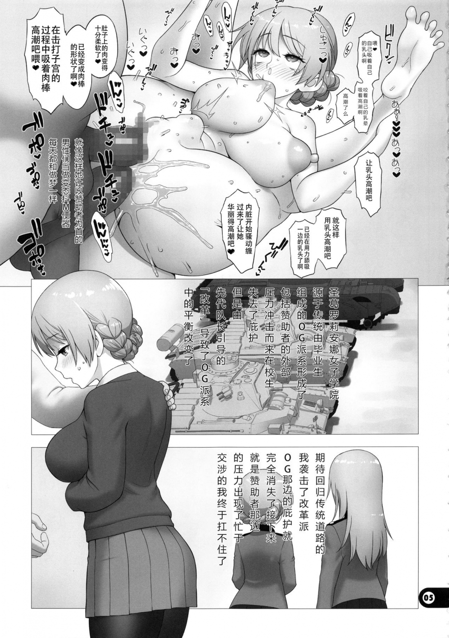 c97-gusha-suumitsuin-akki-gedoumaru-dosukebe-maso-ojou-sama-taichou-haijin-yuugi-girls-und-panzer-chinese