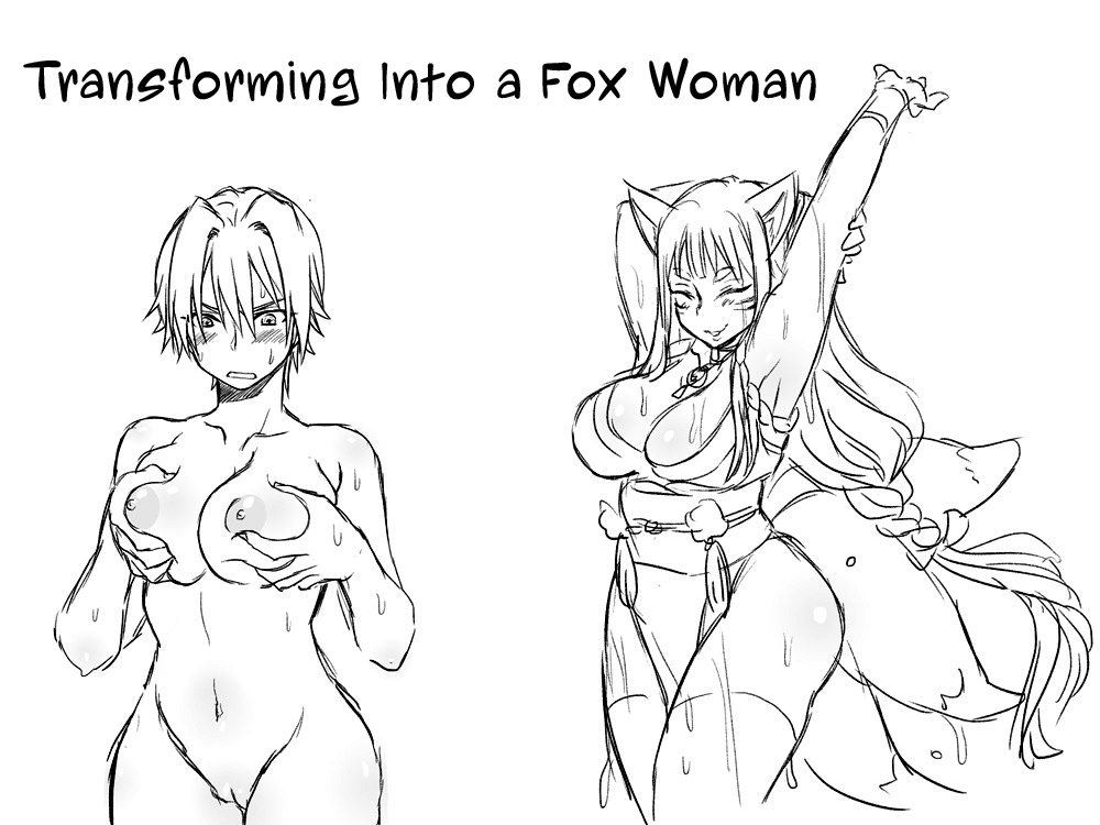 eroe-transforming-into-a-fox-girl-kitsune-nyotaika-mono-english-hennojin