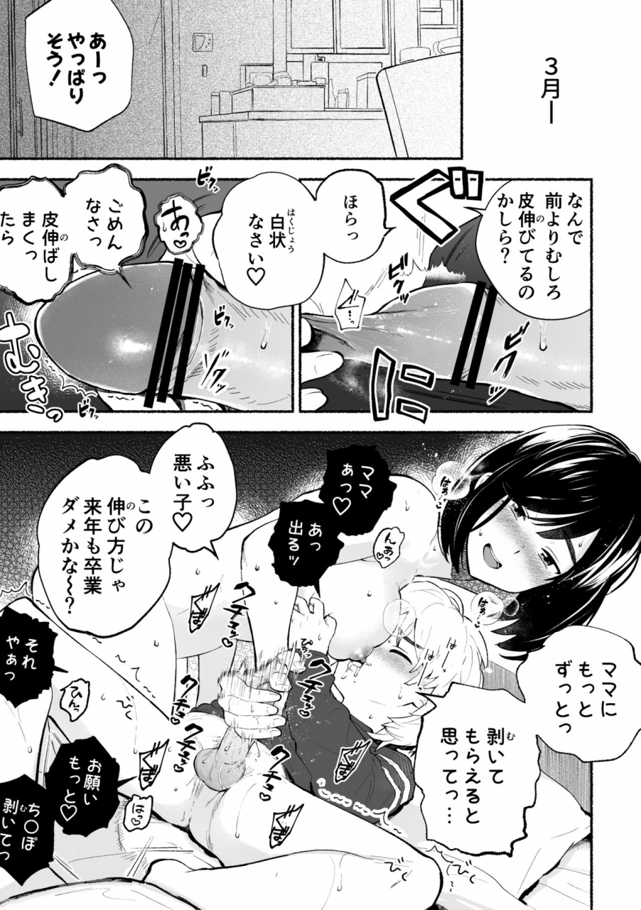 hello-konnyaku-fujiya-ririka-houkei-da-to-gakkou-sotsugyou-dekinai-houritsu-nano-de-wakai-okaa-san-ga-musuko-no-chinpo-o-muite-mita