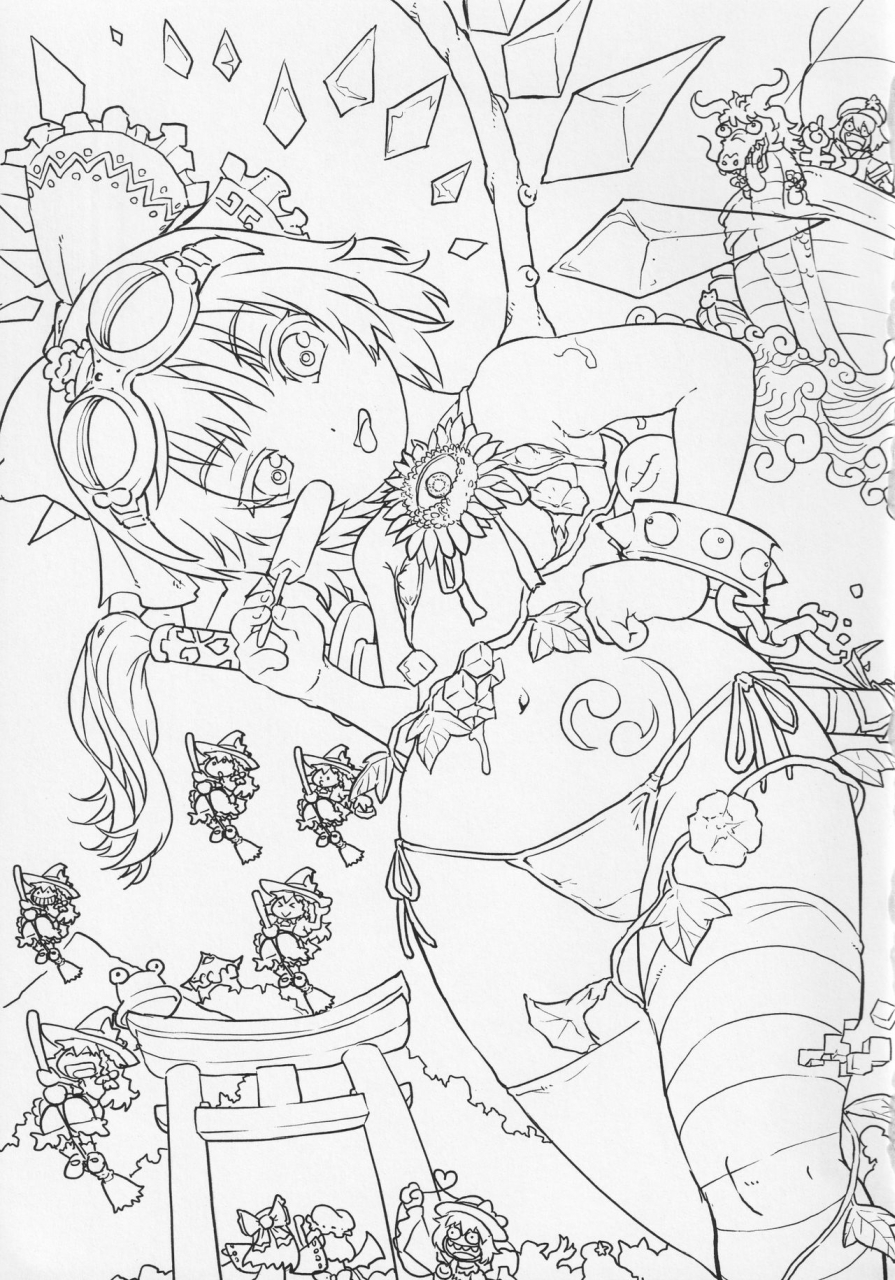 mekabu-fighter-uirou-ready-player-nine-touhou-project