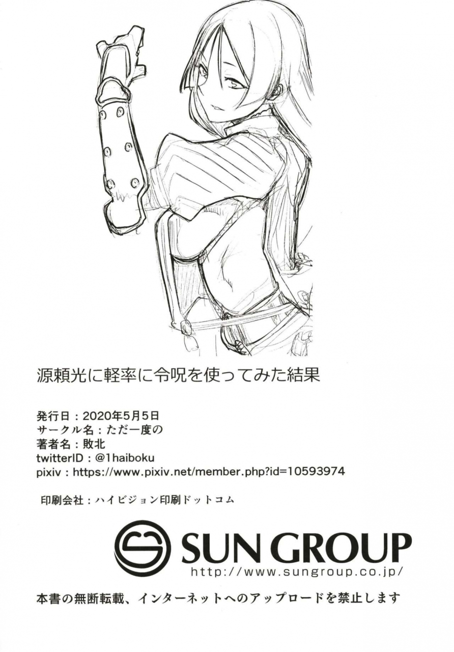 tadaichidono-haiboku-minamoto-no-raikou-ni-keisotsu-ni-reiju-o-tsukatte-mita-kekka-what-happened-after-i-thoughtlessly-used-a-command-seal-on-raikou-fategrand-order-english-darg777