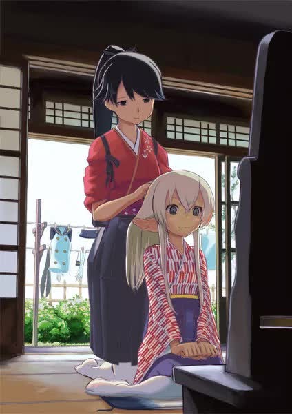 kaku choushiakagi (kantai collection)+hiryuu (kantai collection)+houshou (kantai collection)+kaga (kantai collection)+shimakaze (kantai collection)+souryuu (kantai collecti