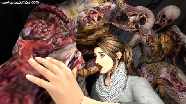 lara croft+necromorph46e31a10bb4bc1d87e06abae3b441c6d