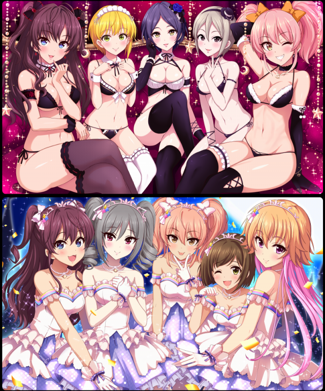 jewel (the black canvas)hayami kanade+ichinose shiki+jougasaki mika+kanzaki ranko+maekawa miku+miyamoto frederica+ninomiya asuka+shiomi shuuko501f7a763d73df67b18c7589a967423e