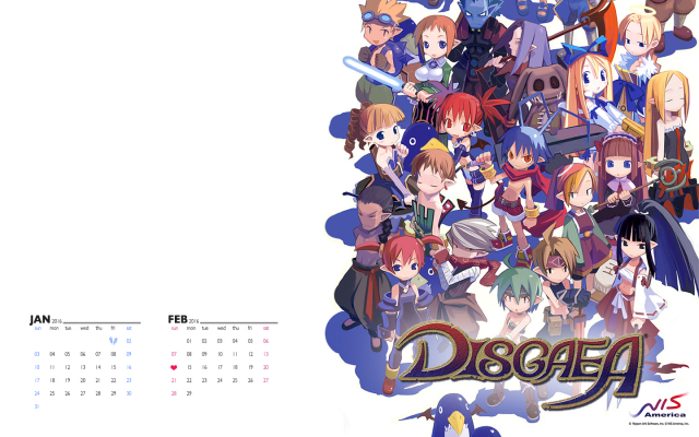 harada takehitoarcher (disgaea)+etna+female angel (disgaea)+female brawler (disgaea)+female warrior (disgaea)+flonne+healer (disgaea)+laharl+mage (disgaea)+magic knight (disgaea)+majin (disgaea)+male brawl