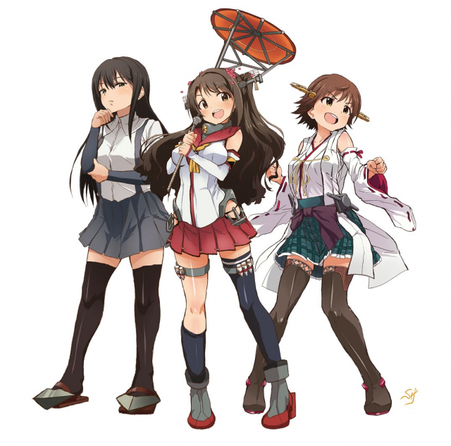 shift (waage)arashio (kantai collection)+arashio (kantai collection) (cosplay)+hiei (kantai collection)+hiei (kantai collection) (cosplay)+honda mio+shibuya rin+shimamura uzuki+ya