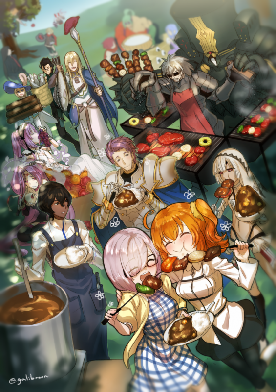 galiboaltera (fate)+arjuna (fate grand order)+asterios (fate grand order)+billy the kid (fate grand order)+caster+charles babbage (fate grand order)+chevalier d'eon (fate grand order)+fionn mac cumhaill (f