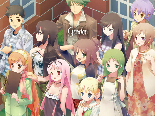 gayarouhiiragi ayaka+himemiya ruri+hoshino erika+kasuga nadeshiko+kasuga sakurako+kusakabe toshiya+otokawa sayo+rindou mana+sakagami jin+suzumura azamiff52be3c589472c4438997f5df80ae81