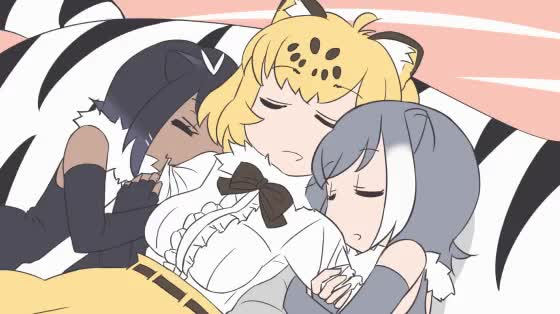 miyase (artist115091)giant otter (kemono friends) (kuro (kurojill))+jaguar (kemono friends)+savanna striped giant slug (kemono friends)+small-clawed otter (kemono friends)1edcffdedb1fd6b89fad353d9a1a1ac0