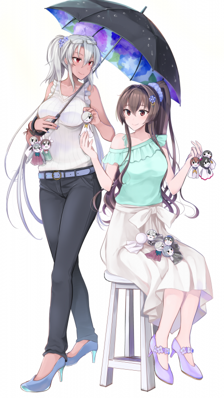 yunamaroasashimo (kantai collection)+hamakaze (kantai collection)+hatsushimo (kantai collection)+isokaze (kantai collection)+kasumi (kantai collection)+kiyoshimo (kantai collection)+musashi (kantai collect