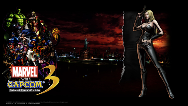 amaterasu+captain america+chris redfield+chun-li+dante (devil may cry)+deadpool+doctor doom+felicia+hulk+iron man+morrigan aensland+ryuu (street fighter)+super-skrull+trish (devil may cry)+viewtiful joe (c