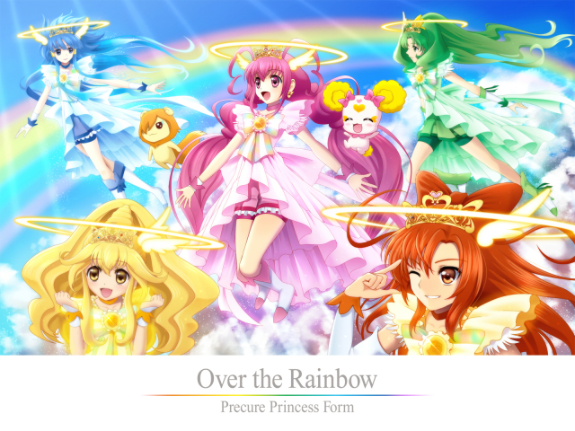 sekken kasu barrieraoki reika+candy (smile precure!)+cure beauty+cure happy+cure march+cure peace+cure sunny+hino akane+hoshizora miyuki+kise yayoi+midorikawa nao+pop (smile precure!)be96279950f50f