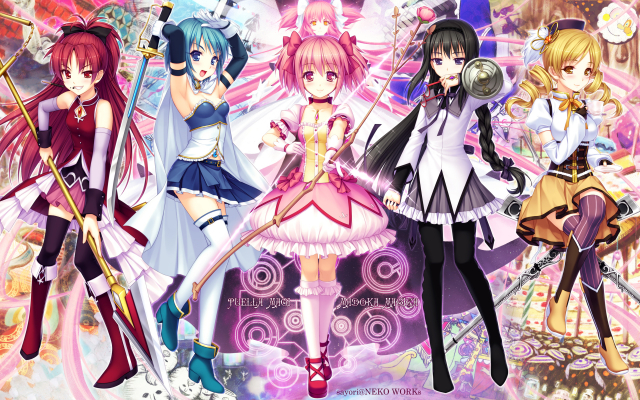 sayoriakemi homura+charlotte (madoka magica)+daniyyel+jennifer+h.n.elly (kirsten)+kaname madoka+miki sayaka+oktavia von seckendorff+pyotr (madoka magica)+sakura kyouko+tomoe mami+ultimate madoka+walpurgisn