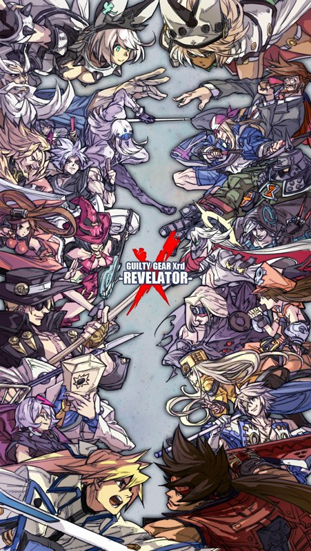 hankuriaxl low+bedman+chipp zanuff+elphelt valentine+faust (guilty gear)+i-no+jack-o' valentine+johnny sfondi+kum haehyun+kum jonryoku+kuradoberi jam+ky kiske+leo whitefang+may (guilty gear)+millia rage+po