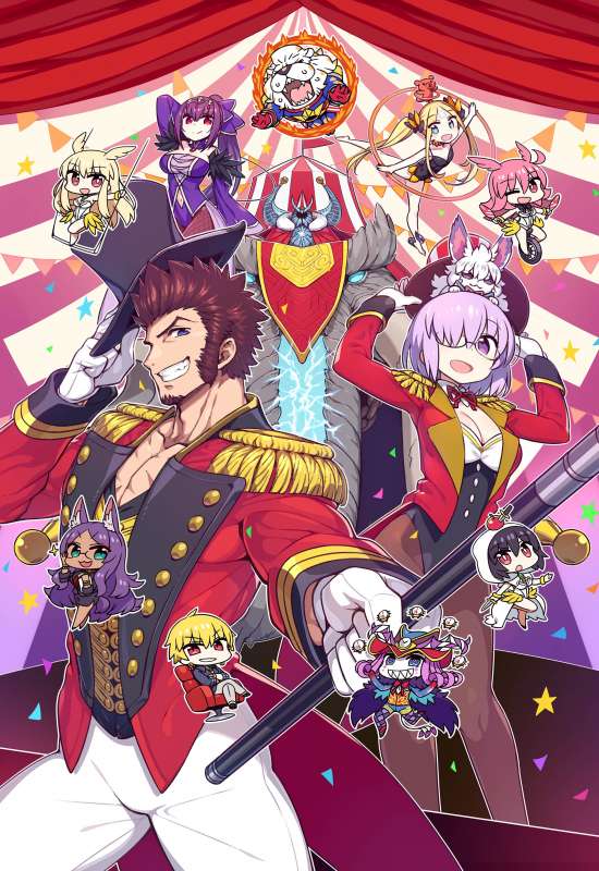 chan coabigail williams (fate grand order)+fou (fate grand order)+gilgamesh+gilgamesh (caster) (fate)+hildr (fate grand order)+ivan the terrible (fate grand order)+mash kyrielight+mephistopheles (fate gran