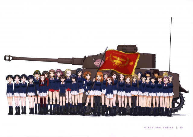 akiyama yukari+caesar (girls und panzer)+erwin (girls und panzer)+gotou moyoko+hoshino (girls und panzer)+isobe noriko+isuzu hana+kadotani anzu+kawanishi shinobu+kawashima momo+kondou taeko+konparu nozomi+