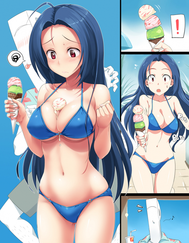 takayakimiura azusa+p-head producer+producer (idolmaster)dd65dc12549e1141f099ad7ed56a8fe9