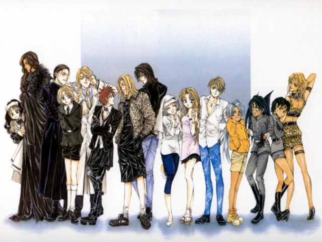 yuki kaoriboyz+doll (angel sanctuary)+doll (character)+katou yue+kira sakuya+kurai+michael (angel sanctuary)+michael (character)+moonlil+mudou sara+mudou setsuna+noyz+raphael+raziel+uriel+zaphikeld