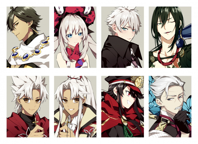 syubareamakusa shirou (fate)+charles henri sanson (fate grand order)+edmond dantes (fate grand order)+james moriarty (fate grand order)+marie antoinette (fate grand order)+oda nobunaga (fate)+ozymandias (f