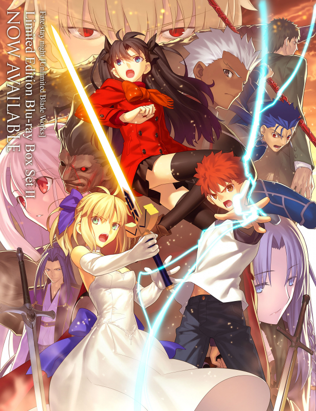 takeuchi takashiarcher+artoria pendragon (all)+assassin (fate stay night)+berserker+caster+emiya shirou+gilgamesh+illyasviel von einzbern+lancer+saber+toosaka rin5a8f16788c91607cf115c6e805355b42
