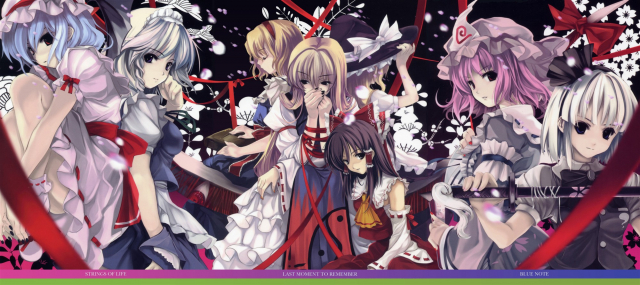 cradle (artist)+misaki kurehitoalice margatroid+hakurei reimu+izayoi sakuya+kirisame marisa+konpaku youmu+remilia scarlet+saigyouji yuyuko+yakumo yukari1aae491ba6689fa261c5ef82a431abcd