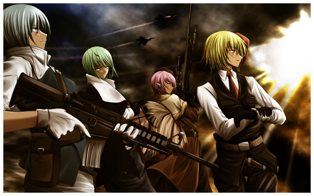 growingnoobcirno+f-22+mystia lorelei+rumia+wriggle nightbugd0fb1998aeae708cfeb45841f930e179