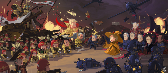 sima naotengbarack obama+ben carson+bernie sanders+bill clinton+chris christie+donald trump+george h w bush+george w bush+gilgamesh+hillary clinton+mike pence+tim kaine6e1ebe9ccf3077f5bb5399bf488e550c