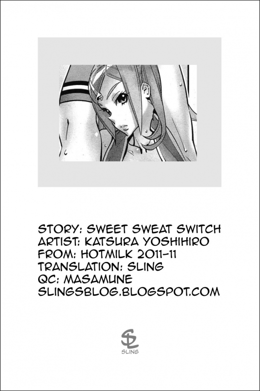 [Katsura Yoshihiro] Kanojo wa Sore o Yurusenai!  Sweet Sweat Switch (COMIC HOTMiLK 2011-11) [Engl_22